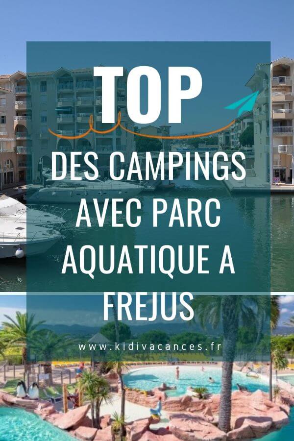 Camping avec parc aquatique Frejus