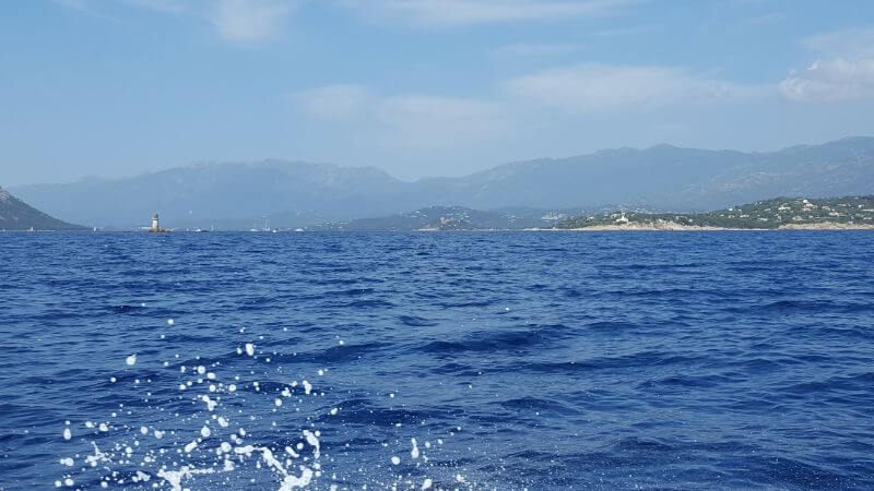 journée en mer en corse