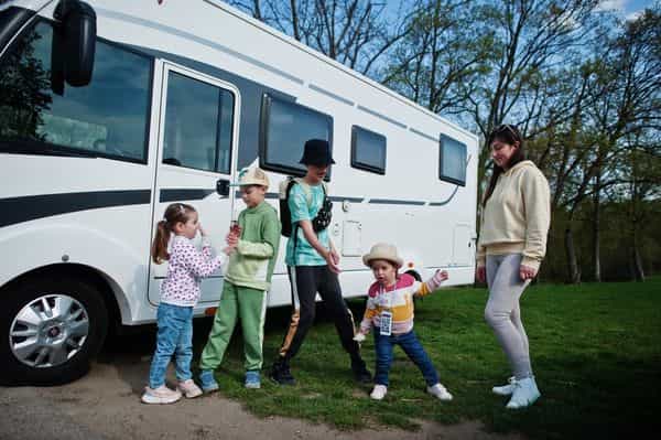 Séjour en camping-car familial