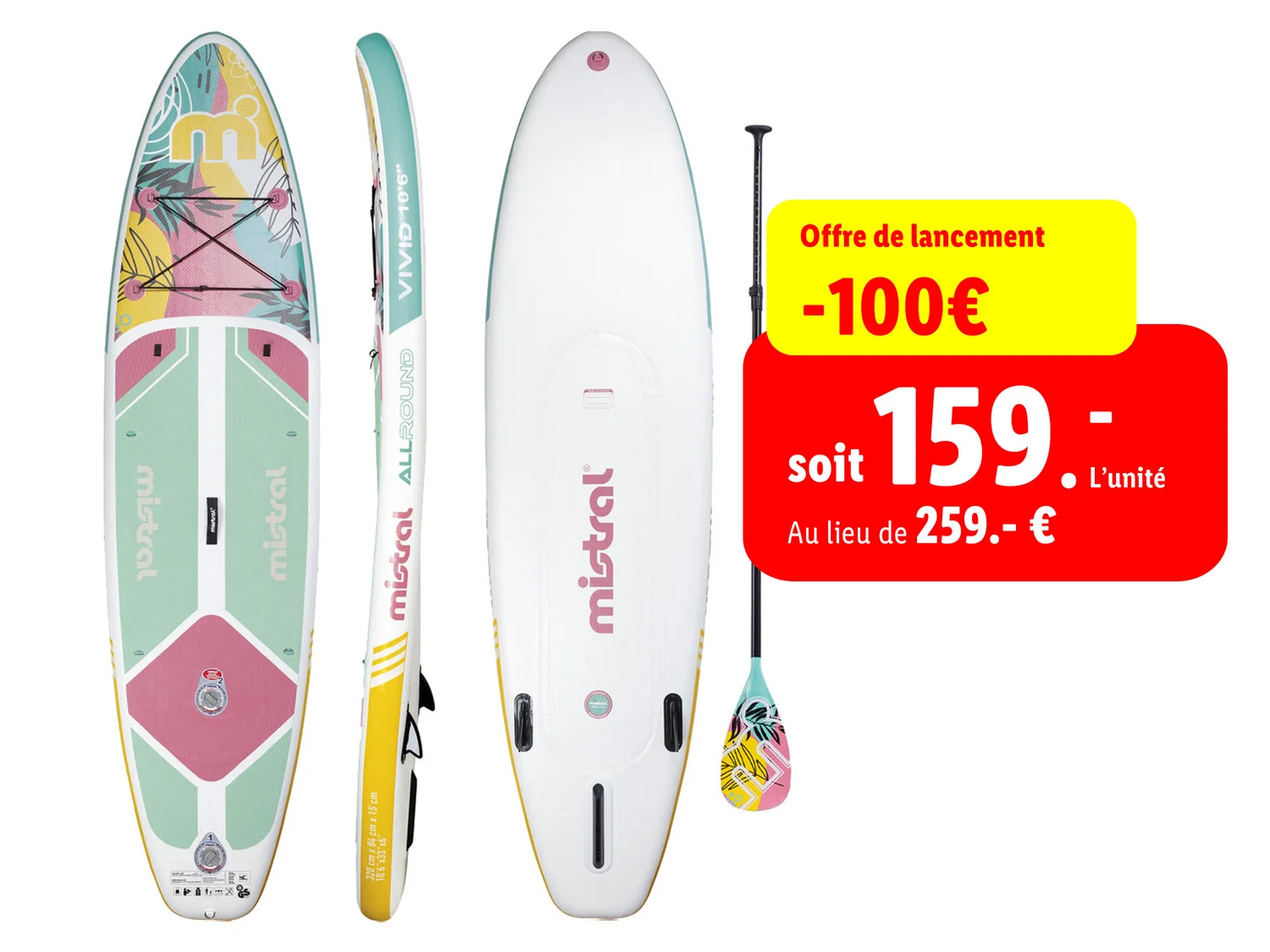 Mistral Paddle Floral Lizenz Mistral Paddle Floral Lizenz