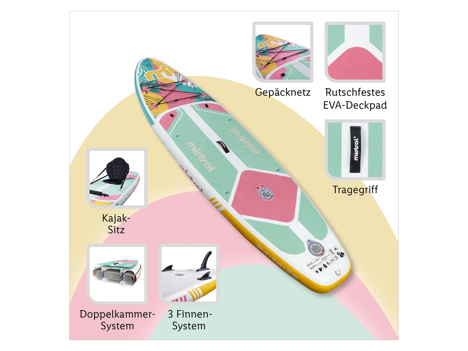 Mistral Paddle Floral Lizenz Mistral Paddle Floral Lizenz