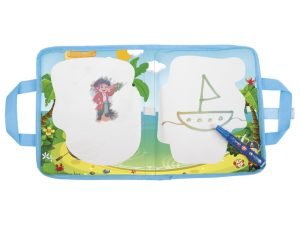 Playtive Tapis de dessin de voyage avec feutre à eau Playtive Tapis de dessin de voyage avec feutre à eau