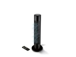 SILVERCREST® Ventilateur avec écran LCD et télécommande STVL B W