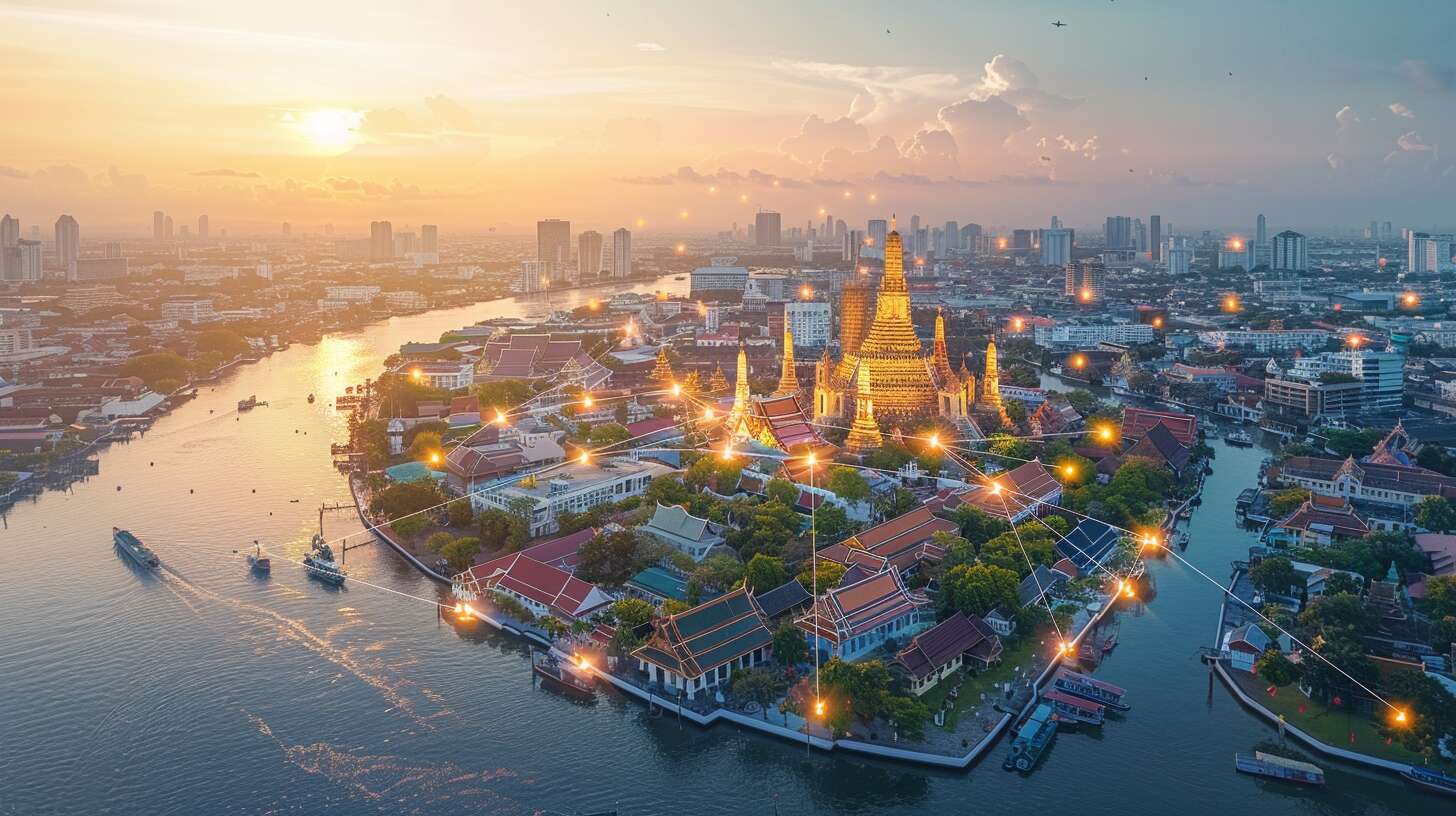 Optimiser son itinéraire en thaïlande pour maximiser la durée du séjour