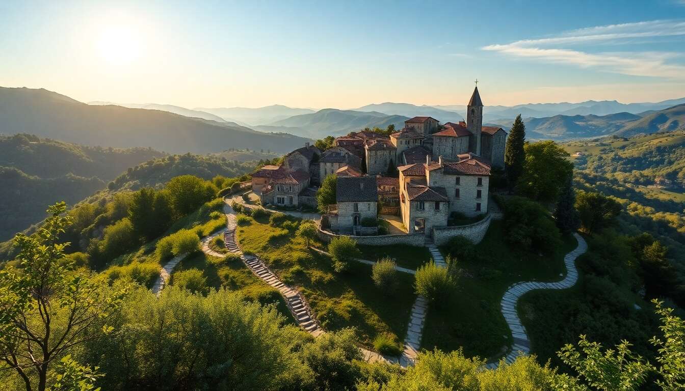 Randonn&eacute;e et nature autour de venasque : paysages &agrave; couper le souffle