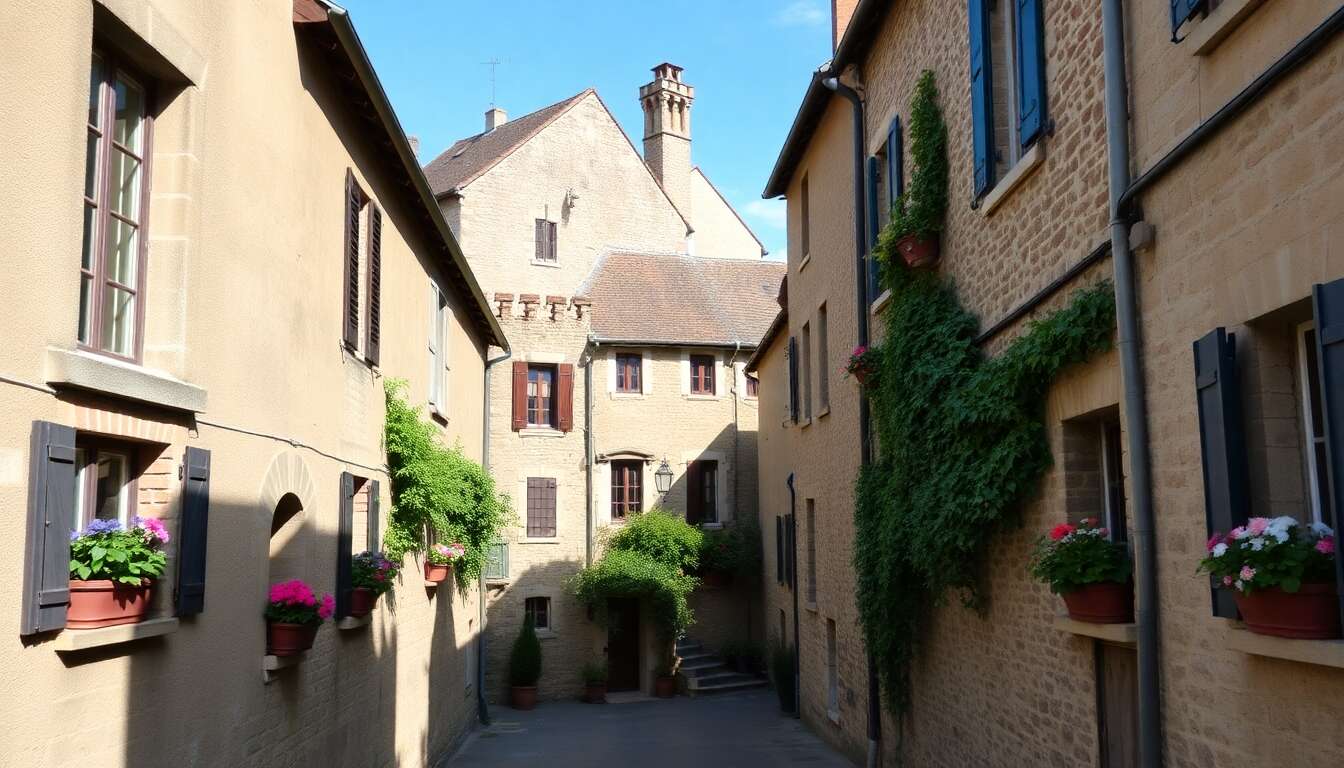 La bastide : un t&eacute;moignage vivant du moyen &acirc;ge