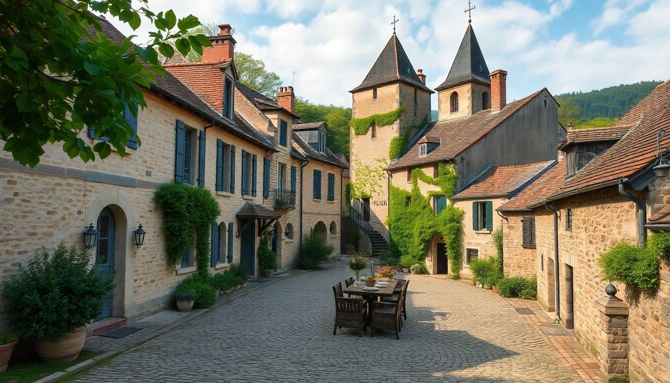 S&eacute;gur-le-ch&acirc;teau, un village class&eacute; parmi les plus beaux de france